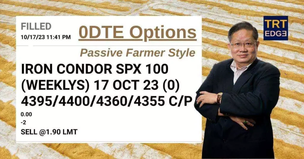 0DTE Options Trades Passive Farmer Style